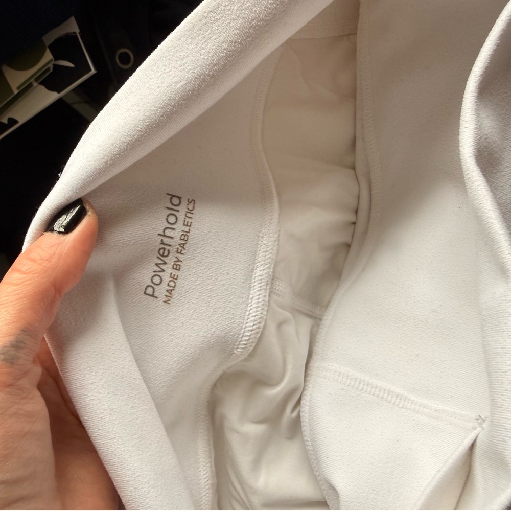 ▪️ Fabletics • BUNDLE of PowerHold Leggings in White & Black, 1 PureLuxe in Gray - Picture 4 of 15